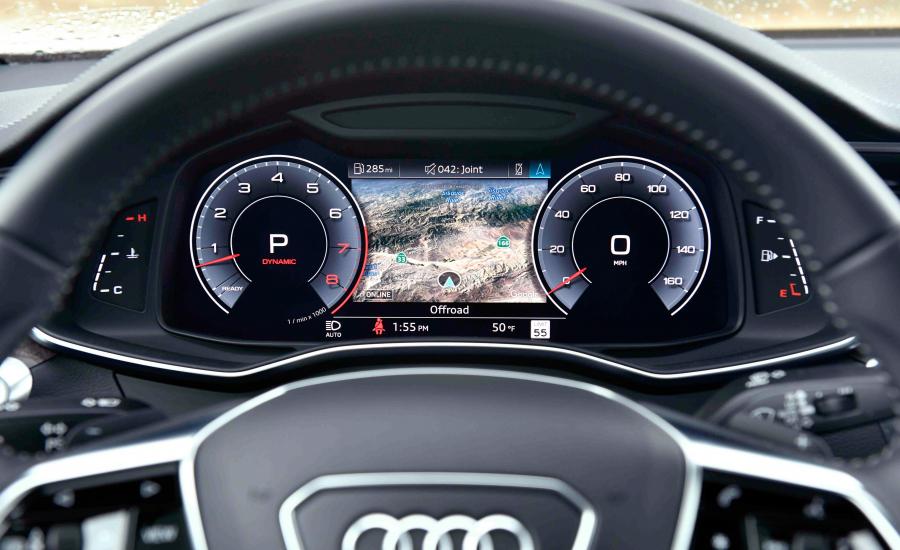 Панель приборов Audi A7 Sportback 3.0 TFSI Quattro 2018 года  (NA) (фото 33 из 39)